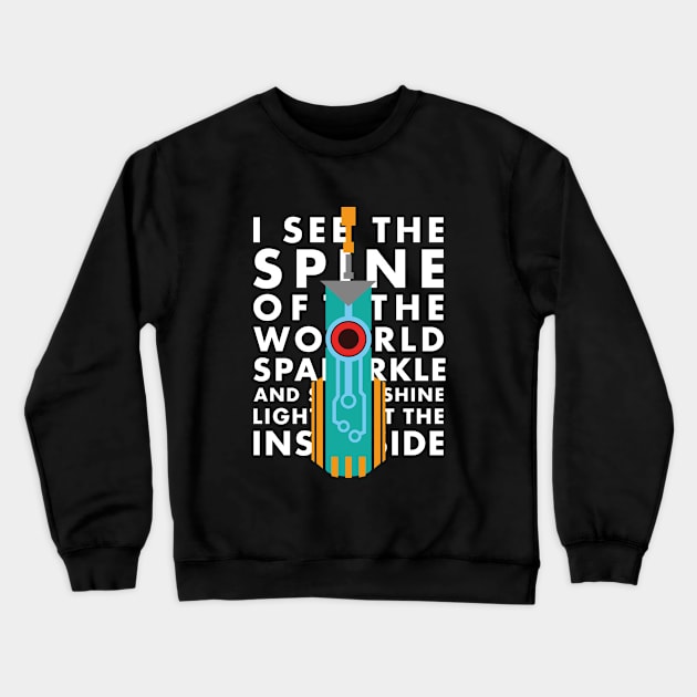 Transistor - Spine Crewneck Sweatshirt by Mandos92